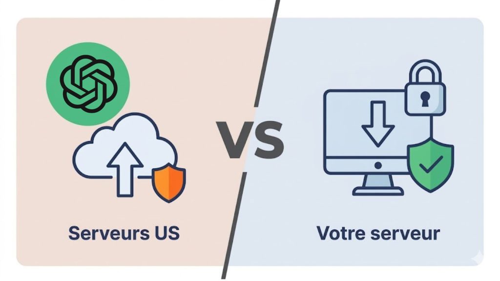 ChatGPT vs IA locale comparatif données entreprise PME