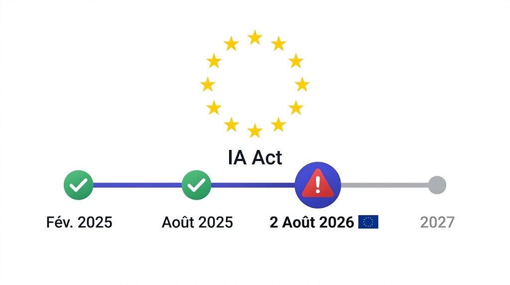 IA Act 2026 calendrier obligations PME France conformité