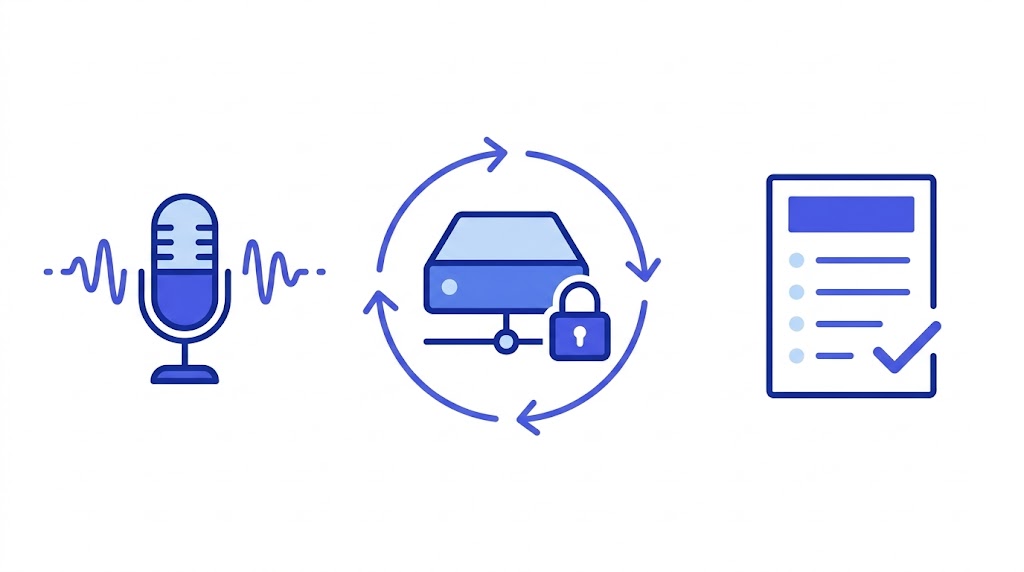 Outil transcription réunion IA locale confidentiel PME